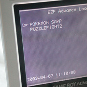 ezf advance loader for selecting gba roms